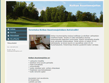 Tablet Screenshot of kotkanasuntomajoitus.com